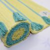 Ayurvedic yoga mat made from organic cotton and natural herbs
