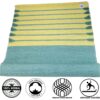 Ayurvedic yoga mat made from organic cotton and natural herbs